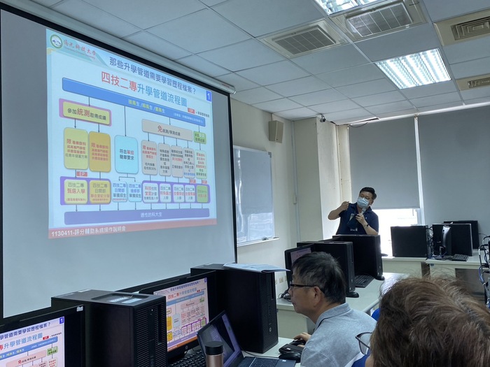 113-04-11 113學年度暨大版評分輔助系統操作說明會圖片